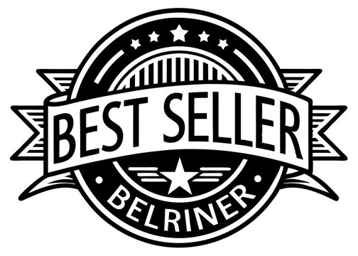 best saller award icon silhouette