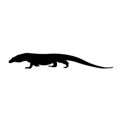 Fototapeta premium Animal Silhouette Illustration