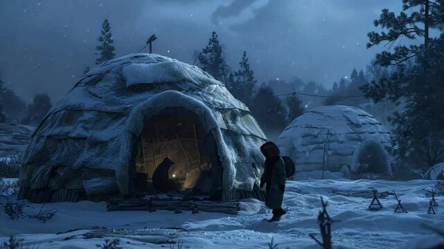 Building an Igloo 4K Videos