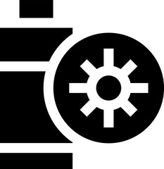 battery  illustration on a white background    