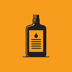bottle vector silhouette 