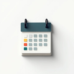 Minimalist Calendar Icon Design - Minimalist design