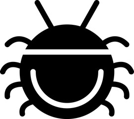 bug illustration on a white background    