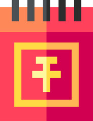 Obraz premium calendar illustration on a white background 