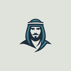 Arabian man logo