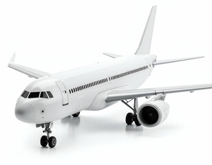 Obraz premium Detailed Cutaway Model of Passenger Airplane A 3D Rendered Illustration