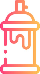 graffiti  illustration on a white background   