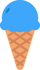 ice cream illustration on a white background   