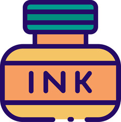 ink  illustration on a white background    