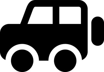 jeep illustration on a white background   