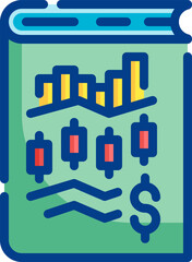 knowledge illustration on a white background   