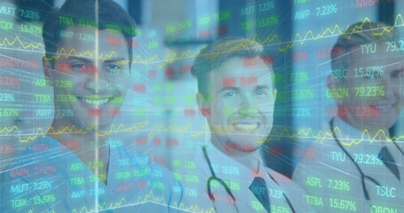 Image of financial data processing over diverse doctors