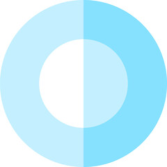 plate illustration on a white background       