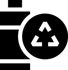 recycle  illustration on a white background        