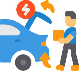 sensor  illustration on a white background       