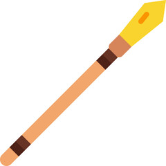 spear illustration on a white background        