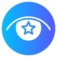 eye gradient icon