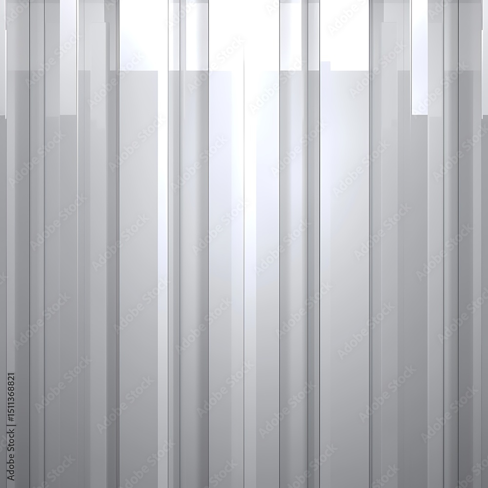 Aufkleber elegant white and gray abstract background with vertical lines pattern