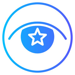 eye gradient icon