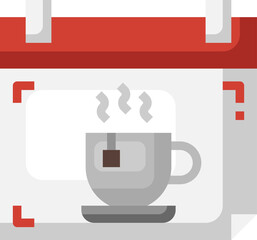tea illustration on a white background        