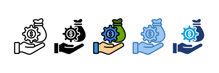 Compensation Icon Element For Design