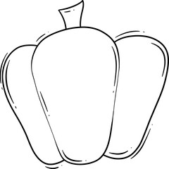Bell Pepper Illustration