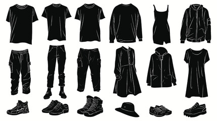 Shop the latest black fashion trends clothing apparel and footwear collection for men and women online now