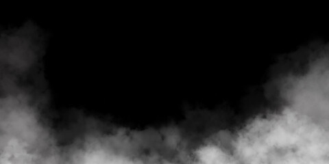 smoke on black background