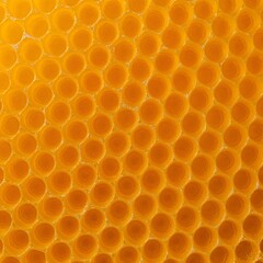 A close up view of a honeycomb pattern.