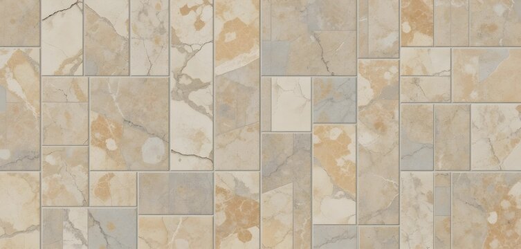 "Elegant Multi-Tone Marble Textured Ceramic Wall and Floor Tiles for Bathroom, Kitchen, and Living Room Interior Design"