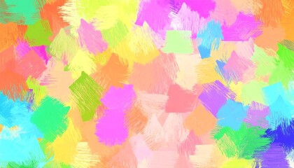 Fototapeta premium Colorful Abstract Paint Strokes Texture.