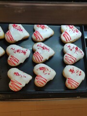heart-shaped gingerbread cookies, galletas de jengibre en forma de corazón(27)