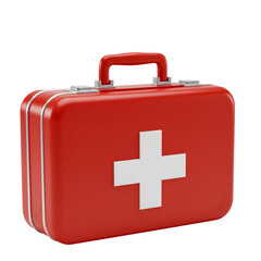 Obraz premium First Aid Kit: Essential Medical Supplies & Emergency Preparedness isolated on transparent background