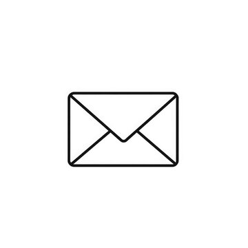 e mail icon with transparent background PNG and JPEG image	