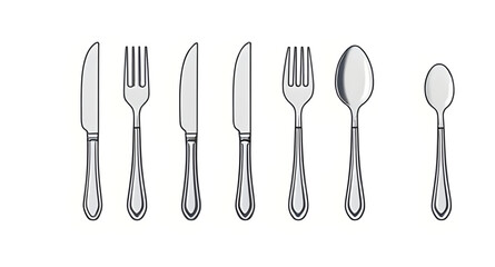 tableware set, eating utensils, flatware set, fancy fork and spoon, children’s cutlery, baby spoon and fork, picnic cutlery, camping utensils, household cutlery, restaurant cutlery, cafe cutlery, gold