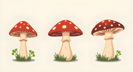 Mushroom icon, Mushroom vector, Mushroom illustration, Edible mushroom, Wild mushroom, Toadstool, Cartoon mushroom, Realistic mushroom, Flat mushroom design, Minimal mushroom, Mushroom clipart, Mushro