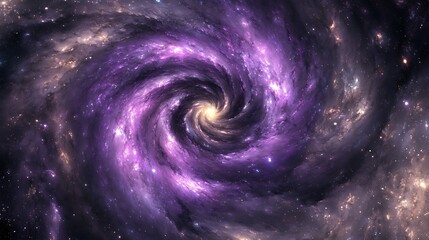 Fototapeta premium Spiral galaxy in deep space
