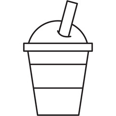 Drink Line Illustration