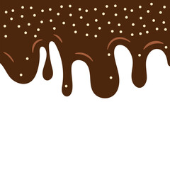 Melting Chocolate Illustration
