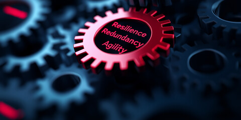 Enhancing global supply chain resilience through agility and redundancy in industrial environments