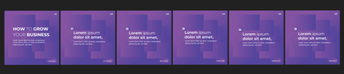 A modern and minimalistic vertical Instagram carousel template designed for stories. Features clean layouts and editable elements, perfect for personal or brand storytelling.