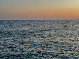 Obraz premium sunset over the sea