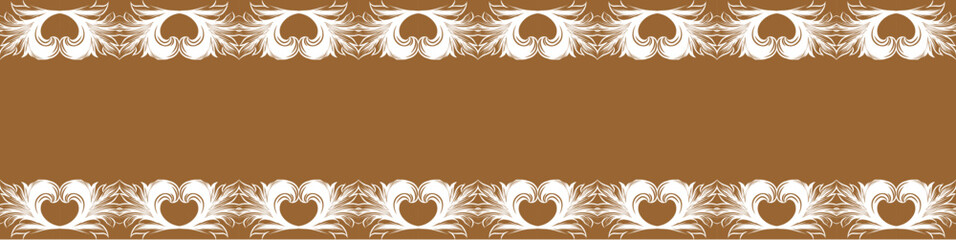 Elegant floral seamless pattern with intricate symmetrical designs. Perfect for wallpaper, fabric, textile, wrapping, background, or decorative use in digital and print projects.	
