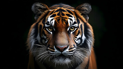 Fototapeta premium Close-up portrait of a tiger.