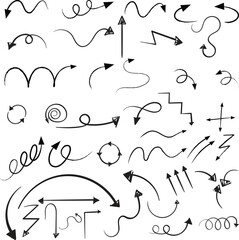  hand drawn vector element set