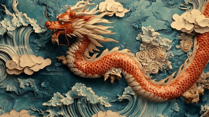 Fototapeta premium Explore the elegance of traditional chinese moti artistry china cultural showcase indoor gallery artistic perspective heritage and craftsmanship