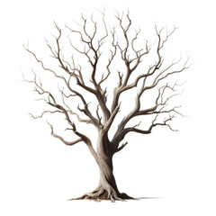 Fototapeta premium Tree That Is Made Of Paper And Is Standing Alon