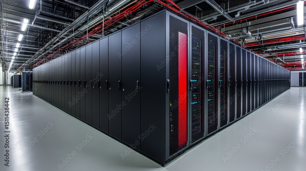 Poster enhancing data center reliability and performance metrics for optimal operational efficiency