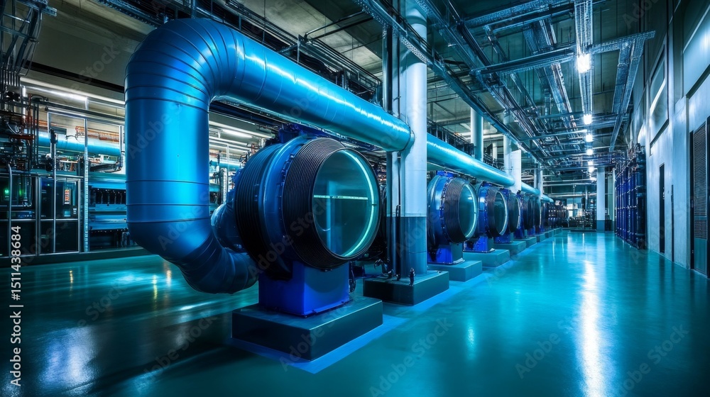 Poster exploring advanced cooling techniques in industrial facilities a comprehensive guide to environmenta