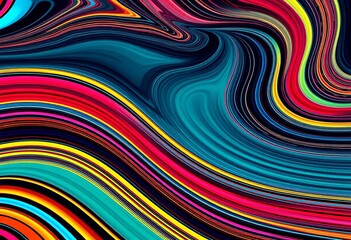 Abstract modern background with distorted lines and stripes creating a dynamic pattern, distorted, background